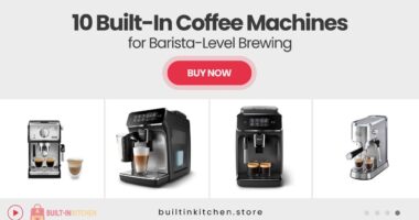 10 Built-In Coffee Machines That Bring Barista-Quality Brewing Home