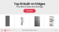 10 Built-In Refrigerators That Maximize Space Without Compromising Style
