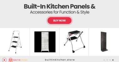 Built-In Kitchen Accessories & Panels That Add Function and Finish to Your Space